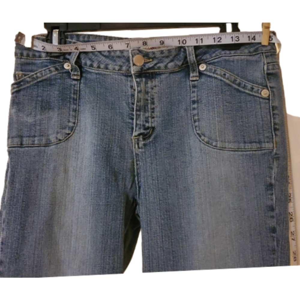 Liquid X Y2K Straight Leg Jeans (Junior Size 13) - Picture 10 of 13